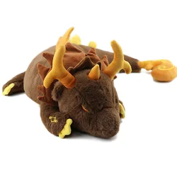 Genshin Impact Dragon Plush Toy - Soft Stuffed Pillow & Home Decor Gift (67x24x17cm)