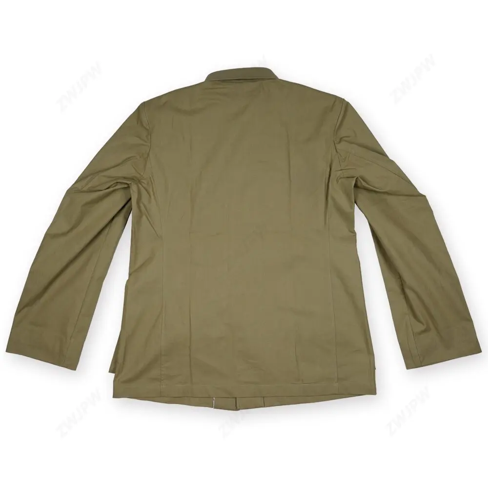 WW2 CHINA KMT coat MEN AMERICAN STYLE SUIT ARMY Grass Green Officers Jacket Copy Film Export Pure Cotton uniform