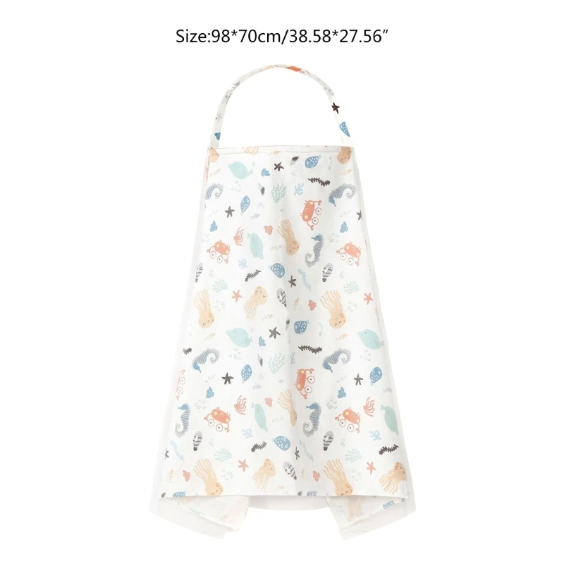 Print Nursing Cover Breastfeeding Cover Double Layer Privacy Protect Covers Mom Feeding Stroller Nursing Apron breastfeeding cover nursing towel