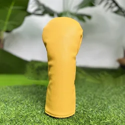 Vibrant Yellow Golf Club Protective Cover - Durable & Dustproof, Premium Quality Protection (Fairway)