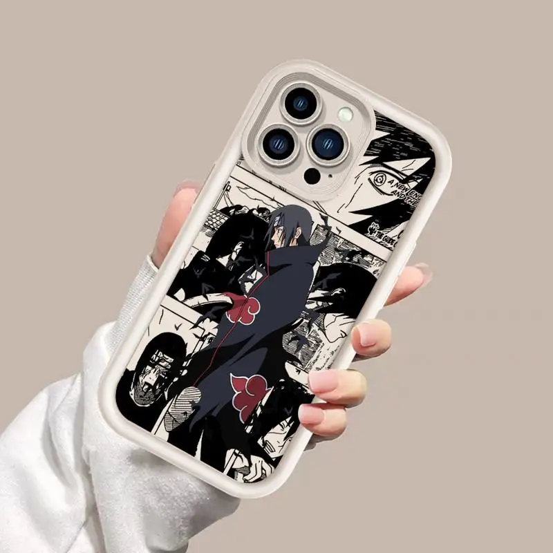 thumbnail image 1 of Narutos-funda de teléfono ITACHIs para Apple iPhone 11, 15, 13, 14 Pro Max, 12, silicona 15 Plus, 11Pro, funda suave, 1 of 5