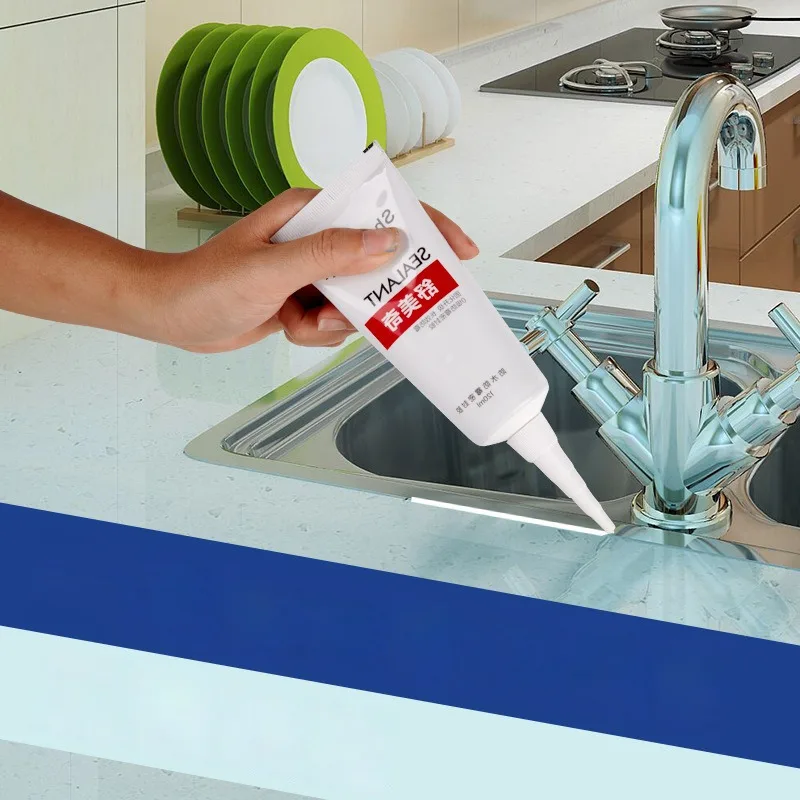 Seamless silicone glass glue is the ideal choice for glass-sealed toilet bathrooms