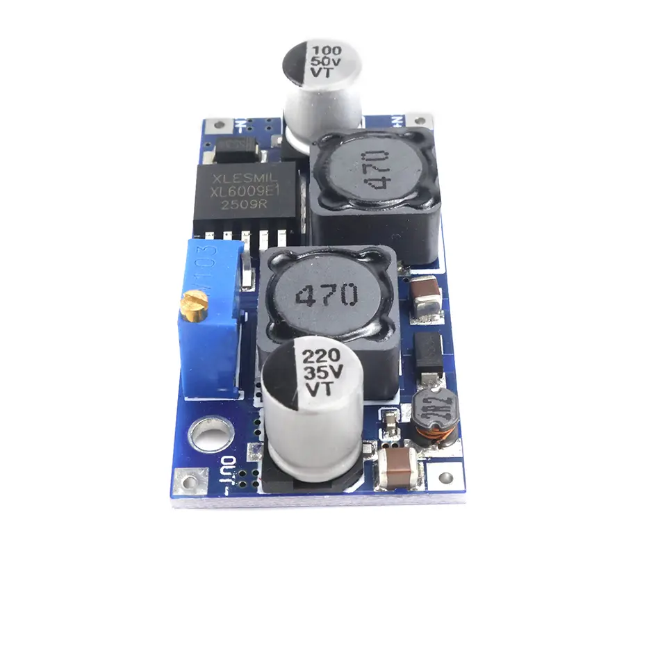 XL6009 Boost Buck Converter Module 3A 1.25-35V Adjustable Step Up Down for Arduino Raspberry Pi Solar Power Supply DIY Lab BMS image 4