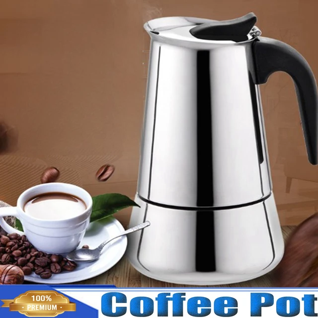 Classic coffee pot coffee maker for brewed cafeteras stovetop espresso american style cups