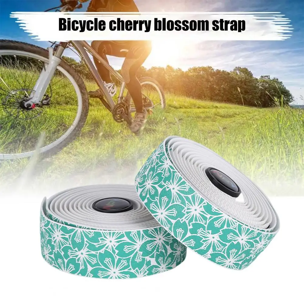 Sweat-absorbing Handlebar Tape Premium Bicycle Handlebar Tape Set Non-slip Sweat-absorbent Grip Wrap for Shockproof Comfort