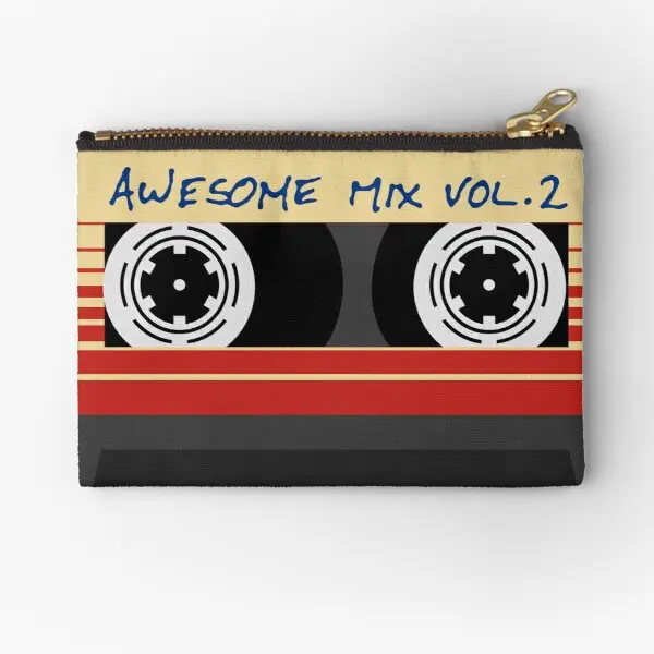 

Потрясающая Mixtape Vol 2 лента с музыкой, кармашек на молнии, маленькая карманная сумка для монет, нижнего белья, кошелек для мужчин, для хранения носков, косметики для женщин и мужчин