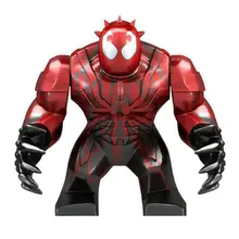

The fateful battle between the superhero Spider Tree man Iron and the evil villain Venom is about to begin the doll toy