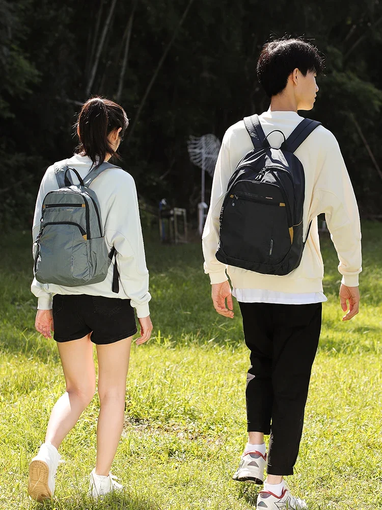 Fouvor New Women Backpack 2024 Large Capacity Fashion Light Weight Computer Bag Zipper Travel Multi-pockets School Bags 2988-06 5