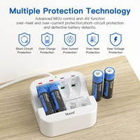 Hixon aa 1.5V Li-ion Rechargeable Battery 3500mWh 1.5V Lithium AA Rechargeable Batteries 1.5v AA Battery For Remote Control Toy - Image 6