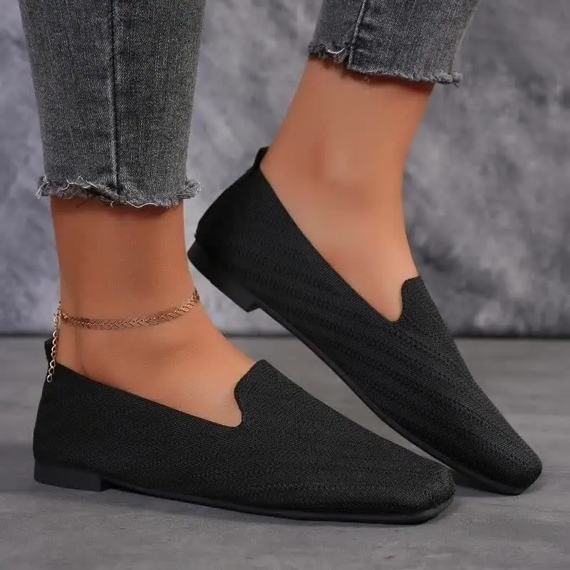 靴 CITYSHOP C ME Square toe mesh flat shoes CITYSHOP（シティーショップ）の「【C ME/シー ミィ】Square toe