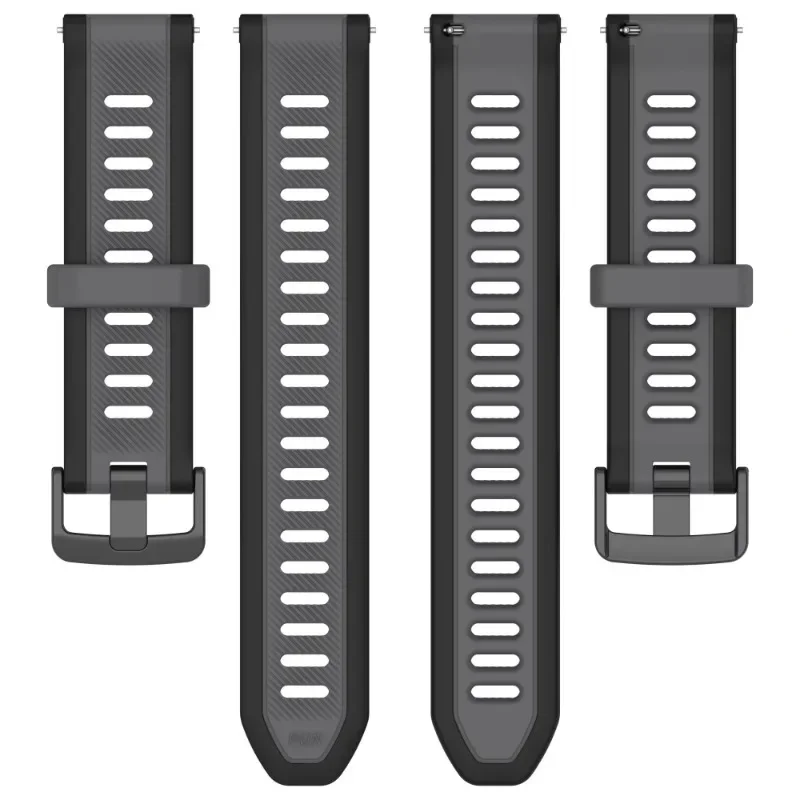 Official Silicone Strap - Premium 18mm, 20mm, 22mm Bracelet for Sports and Fitness Watches