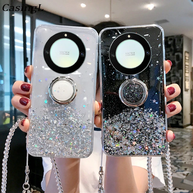 Funda de lentejuelas brillantes para Honor Magic5 Lite 4G 5G, carcasa  transparente a prueba de golpes, estrellas, Luna para Honor Magic 5 Lite -  AliExpress