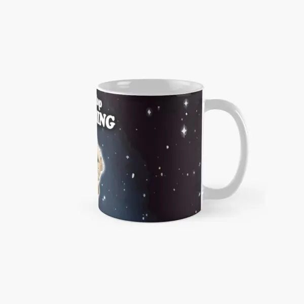 

Never Stop Dreaming Cute Bear Among Star Mug Tea Handle Round Printed Gifts Picture Photo Coffee Simple Drinkware Image Cup