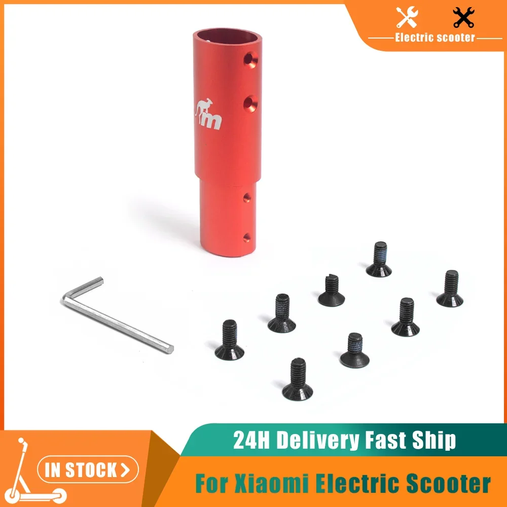 Scooter Handlebar Extension Pipe Aluminium Alloy Heightening Pole Riser For M365 1s Pro Pro 2 Essential Lite
