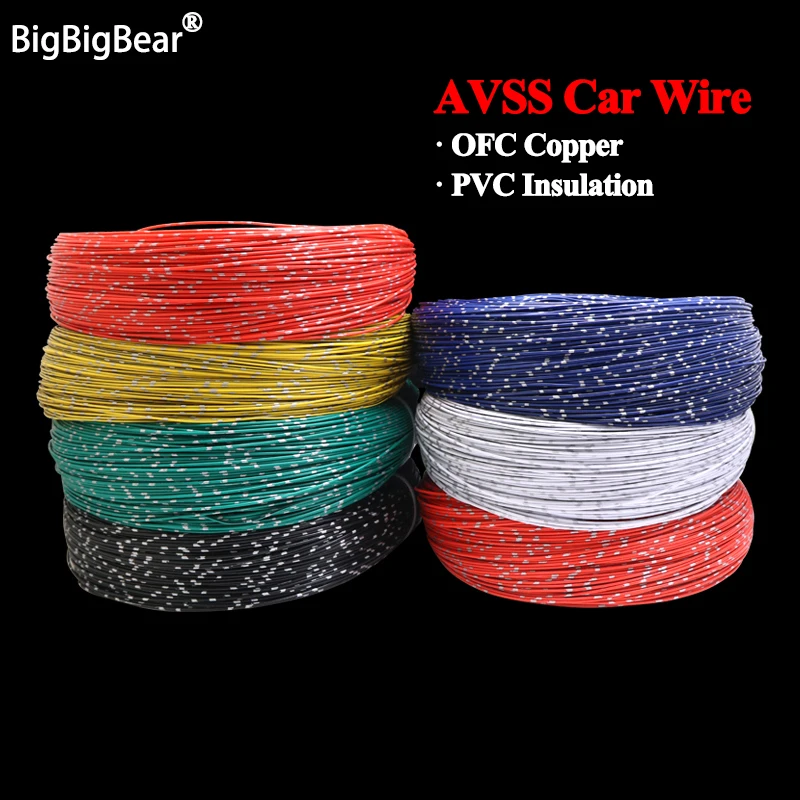 16 Awg Car Speaker Wire Car Speaker Wire Copper Copper Power Cord