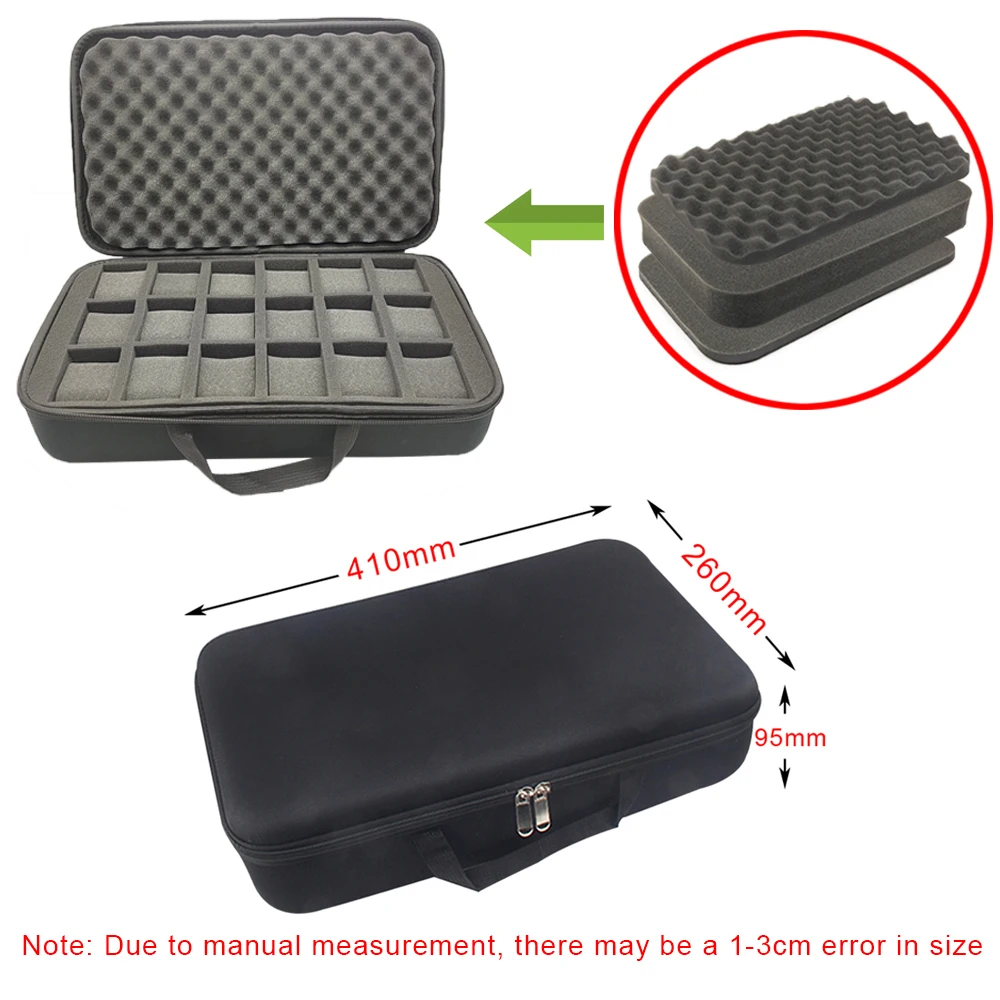 Colorful Shockproof EVA Watch Storage Case - Portable Protective Organizer Bag