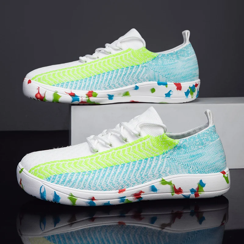 TUINANLE Platform Shoes Men Summer Mesh Breathable Lightweight Running Shoes Wide Toe Casual Sneakers Plus Size Zapatos Mujer 5