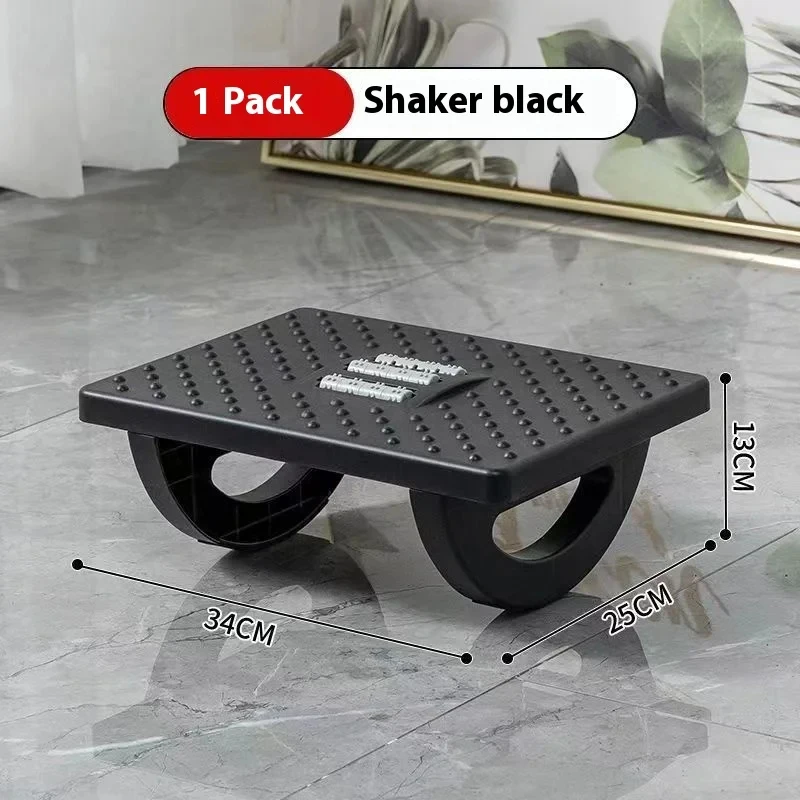 Massage Roller Ergonomic Under Desk Foot Rest Portable Foot Stool Leg Support for Home Office Fast Shipping 3