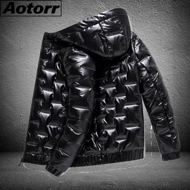 Winter New Men's Puffer Jacket 2023 Fashion Padded Thicken Men Down Jackets  Outdoor Warm Casual Coats Solid Hooded Overcoats - AliExpress