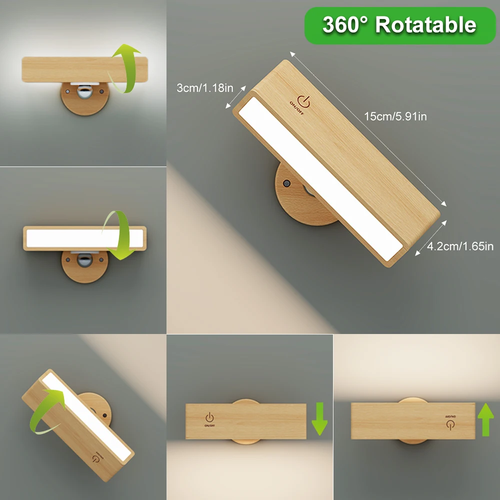 شمعدانات جدارية LED مع جهاز تحكم عن بعد، 3 ألوان،...