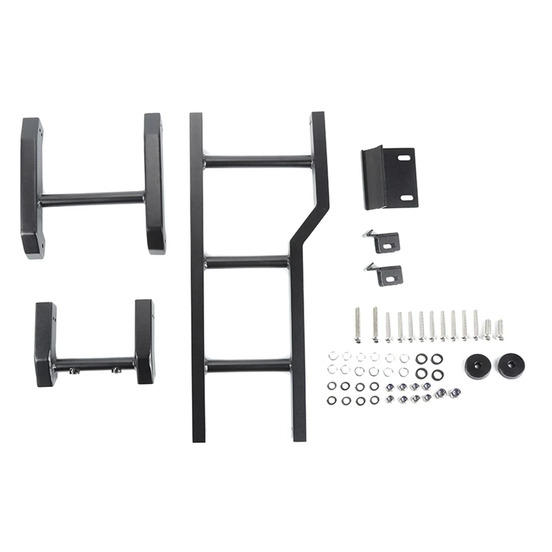 

Car Rear Door Tailgate Ladder For Suzuki Jimny 2019 2020 2021 2022 Exterior Accessories, Black