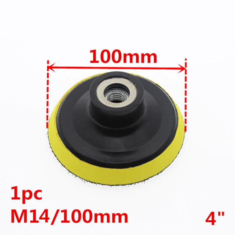 3/4/5/6/7 Inch Flocking Sanding Disc Self Adhesive Polishing Disc Drill Rod Car Paint Care Polishing Pad For Electric Polisher