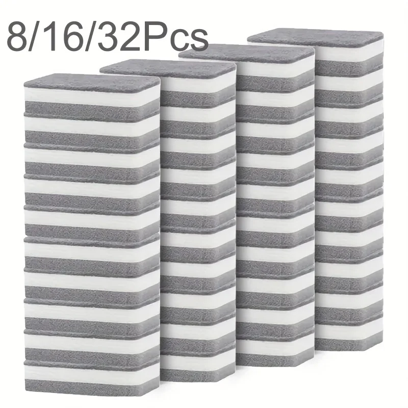 Premium Double-Sided Cleaning Sponge Set - Ideal for Home and Commercial Use