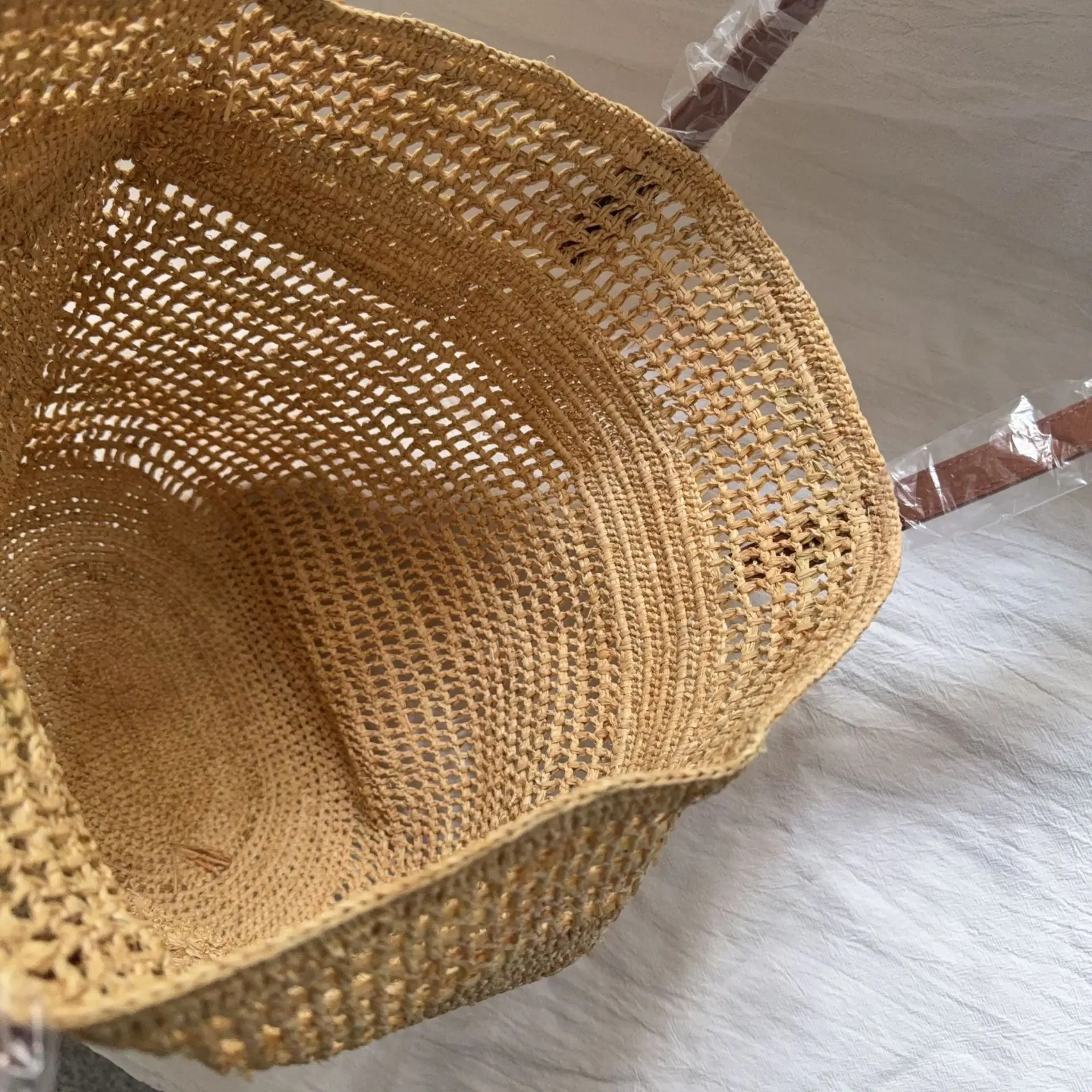 Holiday Beach Trendy And Stylish Armpit Exquisite And Versatile Shopping Bag Hollow Woven Shoulder Bag Casual Tote Bag