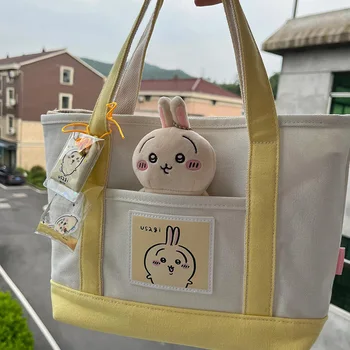 Alternative view of Chiikawa Hachiware Usagi New Lunch Bag Tote Bag