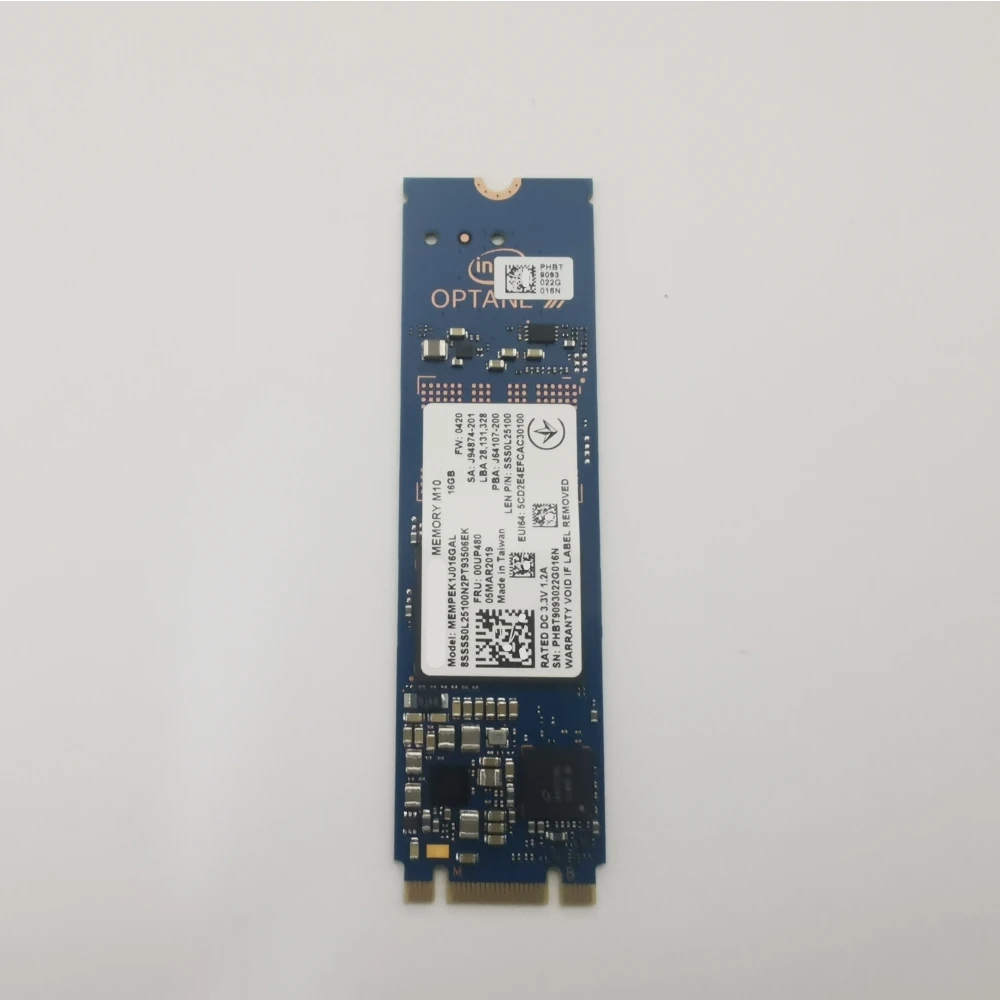 New SSD Original M10 M.2 2280 2242 SSD 16G NVMe PCIE 3.0X2 Internal Solid State Drive 64GB 32GB support Intel Optane 2nd Memory