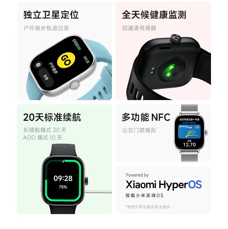 Gadgetoo Redmi Watch 4 Bluetooth Calling Smartwatch