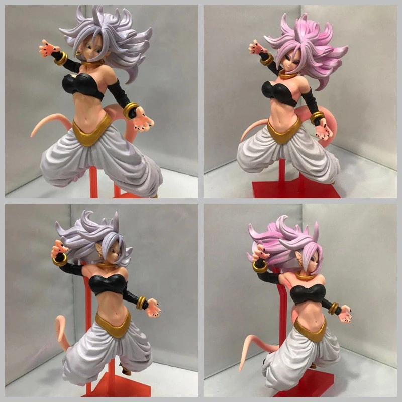 

26cmdragon Ball Action Figure Female Buo Artificial Man No. 21 Limited Edition Boxed Doll Model Toy Children'S Christmas Toy