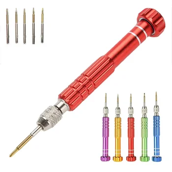 Kit di Riparazione 5 in 1 per Telefoni Cellulari, Computer, Orologi e Occhiali, Accessori per Riparazione di Computer e Notebook