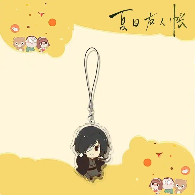 Natsume Yuujinchou 휴대폰 랜야드, Nyanko Sensei Natsume Takashi 카와이 아크릴 펜던트 스트랩, 걸이식 귀여운 로프 장식