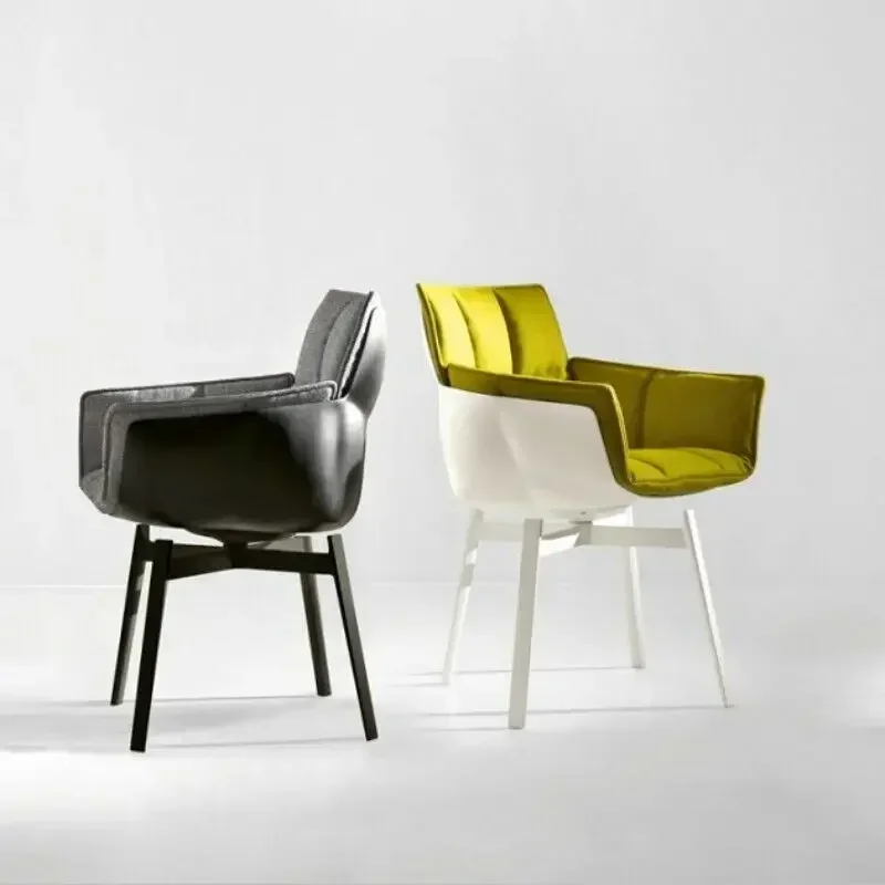 

Modern Customized R Chair Fiberglass Sales Office Negotiation Chair Nordic Creative Single Muebles De Cocina Home Furniture