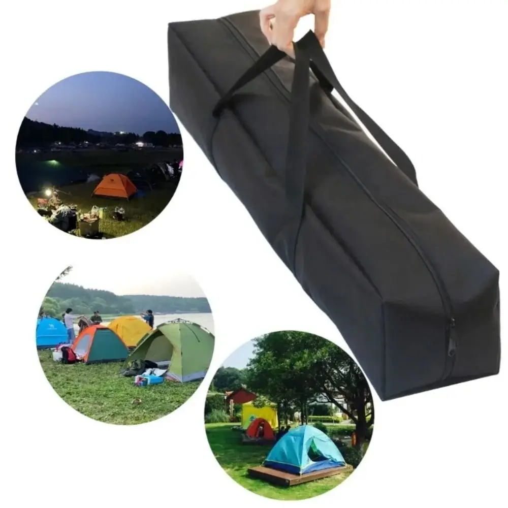 Universal Canvas Tent Storage Bag Large Capacity Waterproof Canopy Pole Bag Picnic Handbag Tent Swag Storage Pouch Outdoor