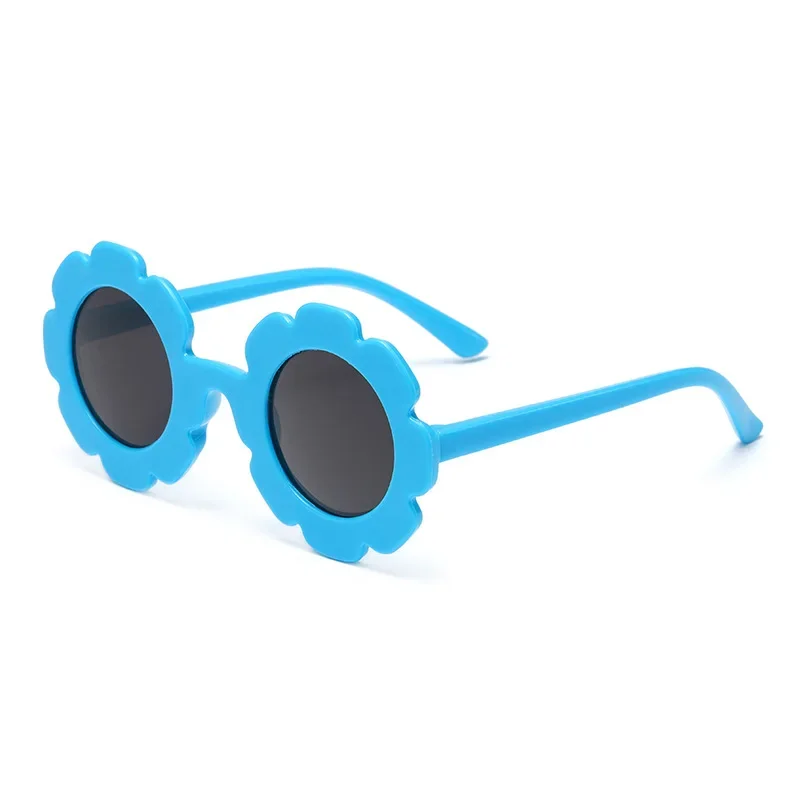 Kids Sunglasses Sun Flower Round UV400 Boy Girls Toddler
