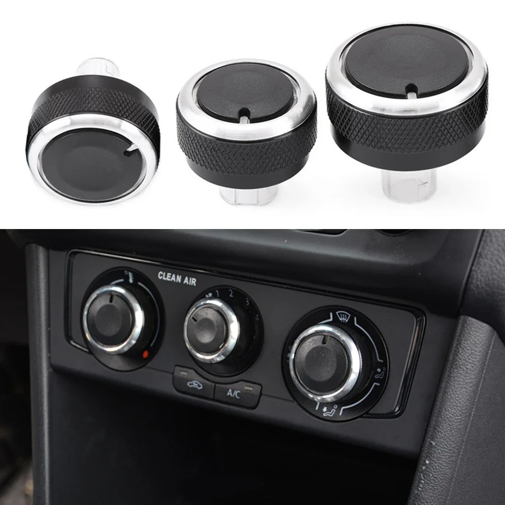 Car Knob Covers Car Air Conditioning Knob AC Switch Knob Heat Control Button Volkswagen VW Golf4 GOLF 4 MK4 Passat B5 Bora