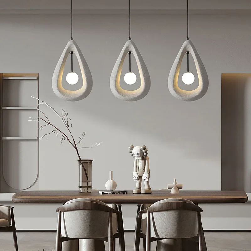 

Nordic Minimalist Wabi Sabi Creativity Restaurant Bar Pendant Lights B&B Dining Room Bedroom Home Decor Bedside Lamp Chandelier