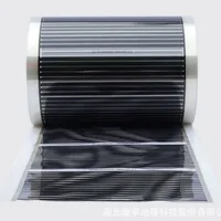 Film électrothermique en graphène, chauffage électrique, feuille chauffante PTC 12/24/36/220V 140/240/640w/m2, largeur 12/20/33/43/50CM, toutes tailles 2