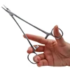 14/16/18cm Stainless Steel Hemostatic Clamp Forceps Straight/Elbow Tips Surgical Forceps Tool Hemostatic Forceps Pliers 2
