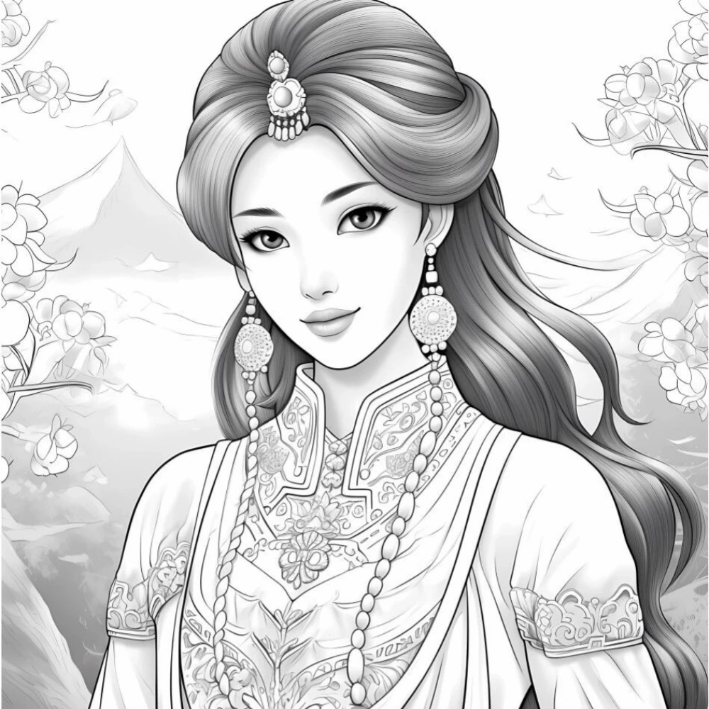 1pc Art Coloring Book 22 Page Coloring Books Gift For Birthday Party  Relieve Stress Kill Time Graffiti Painting Drawing Art Book - AliExpress, image size:1000x1000