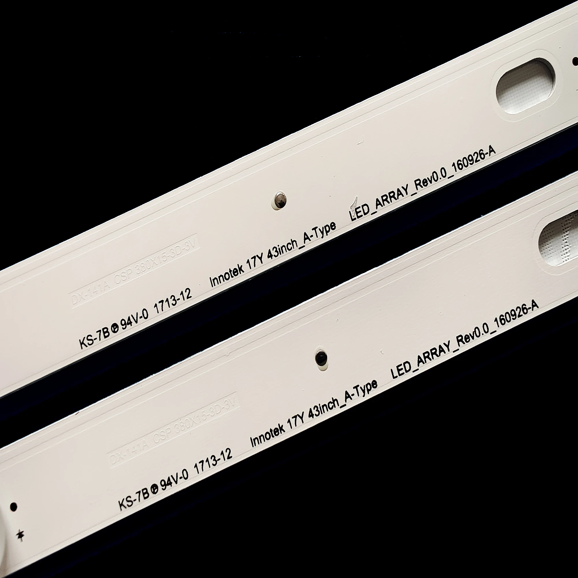 Tira de Luz de Fundo Led Lâmpada para lg Innotek 17y 43 Polegadas _ A-tipo Lc43490059a 43uj634v 43uj630 43uj630-za 43uj6309 Hc430dgg-sltl13 - Imagem 2