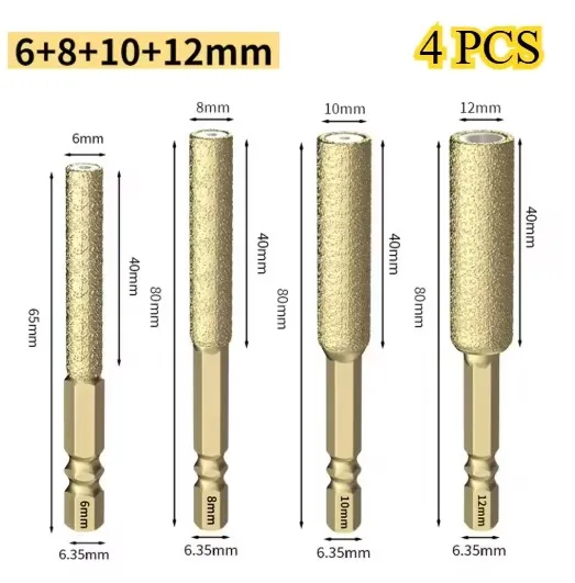 4 PCS Gold