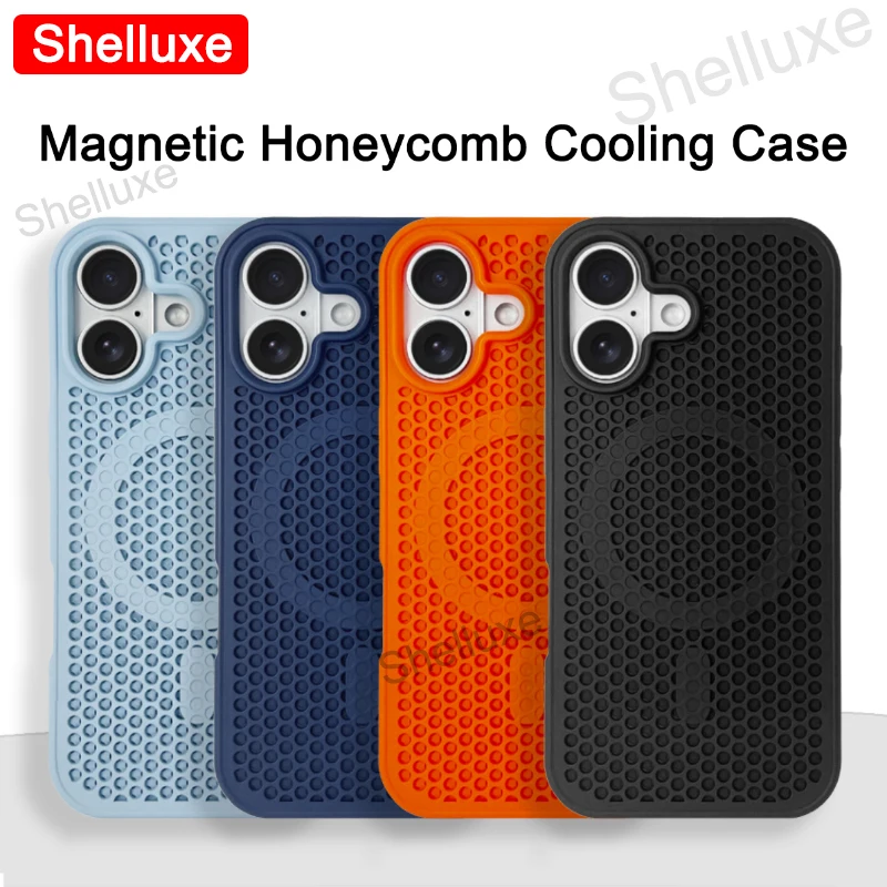 Breathable Mesh Magnetic Cooling Case - Shelluxe PC Hard Cover