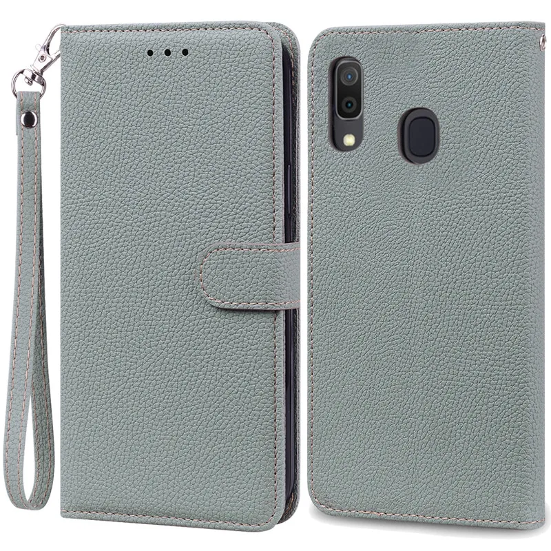 Leather Wallet Flip Case for Samsung Galaxy A40 - Stylish and Protective Cover