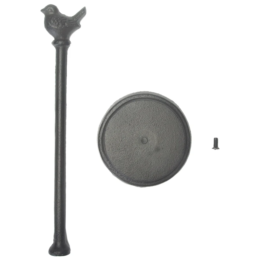 Cast Iron Bird Roll Holder Kitchen Towel Storage Standing Paper Rack Countertop Desktop 6
