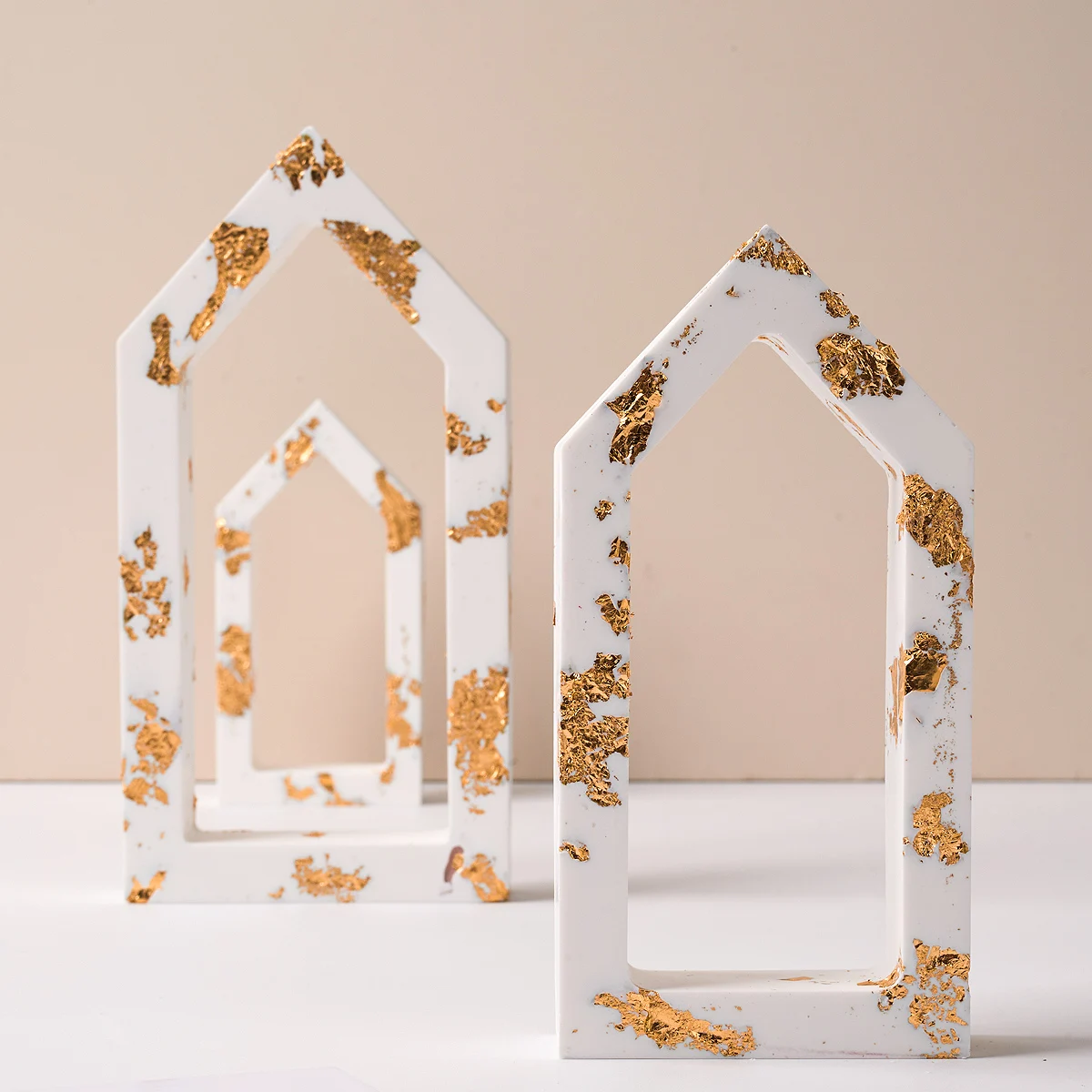 Moule Resine Epoxy Bijoux Moule En Silicone Pour Maison, Bougeoir En Résine, Moule En Silicone, Décoration De Fenêtre De Maison, Moule En Résine, Joli Artisanat Pour La Décoration De La Maison Ou