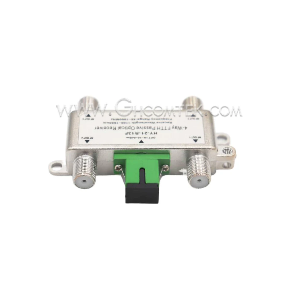Рисунок 6 - Пассивный четырехсторонний оптический приемник CATV