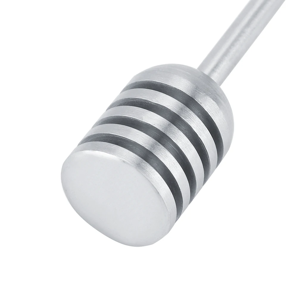 15.5cm Honey Stick Solid Stainless Steel Honey Dipper Drizzler Stirrer Spoon Mixing Stick Tool